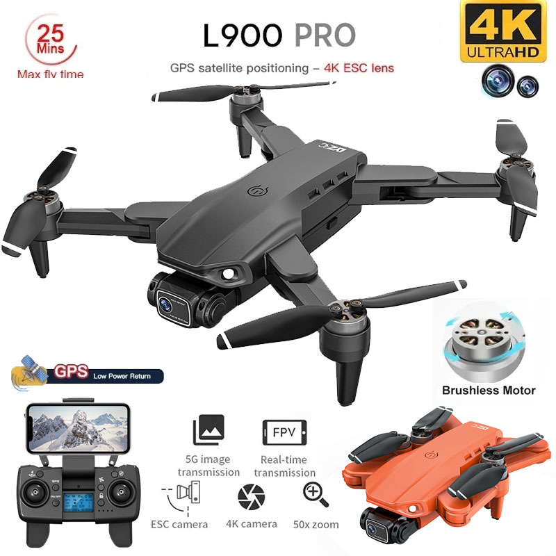 Drone Camera Lens - L900 Pro GPS Drone 4K Profesjonalny